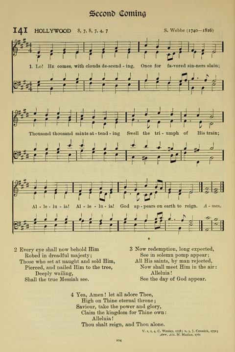 Hymns of Worship and Service: (12th ed.) page 104