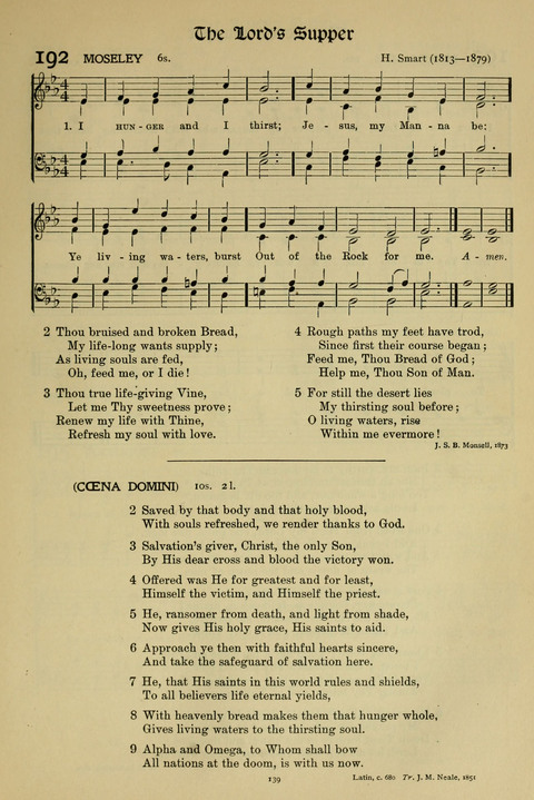 Hymns of Worship and Service: (12th ed.) page 139