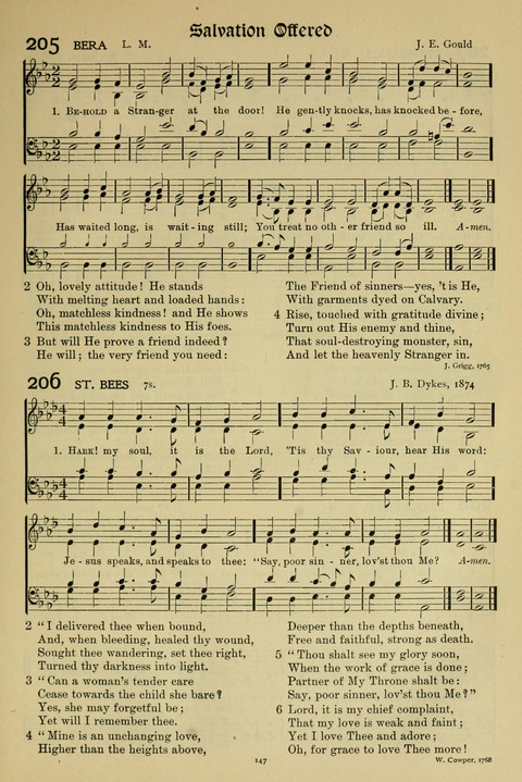 Hymns of Worship and Service: (12th ed.) page 147