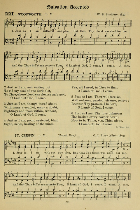 Hymns of Worship and Service: (12th ed.) page 159