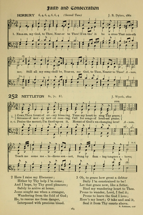 Hymns of Worship and Service: (12th ed.) page 183