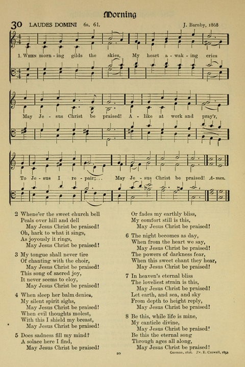 Hymns of Worship and Service: (12th ed.) page 20