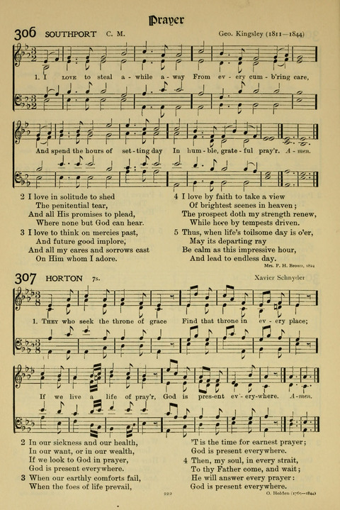 Hymns of Worship and Service: (12th ed.) page 222