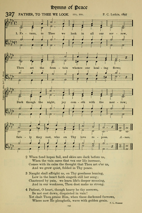 Hymns of Worship and Service: (12th ed.) page 235