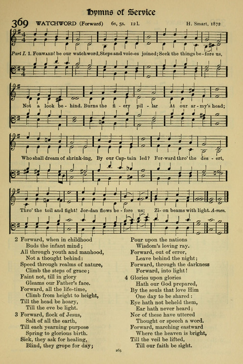 Hymns of Worship and Service: (12th ed.) page 265