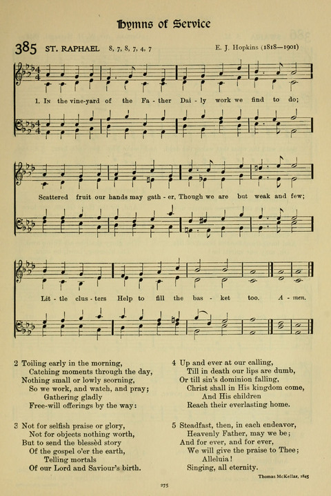 Hymns of Worship and Service: (12th ed.) page 275