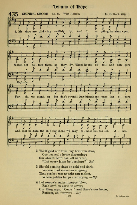 Hymns of Worship and Service: (12th ed.) page 315