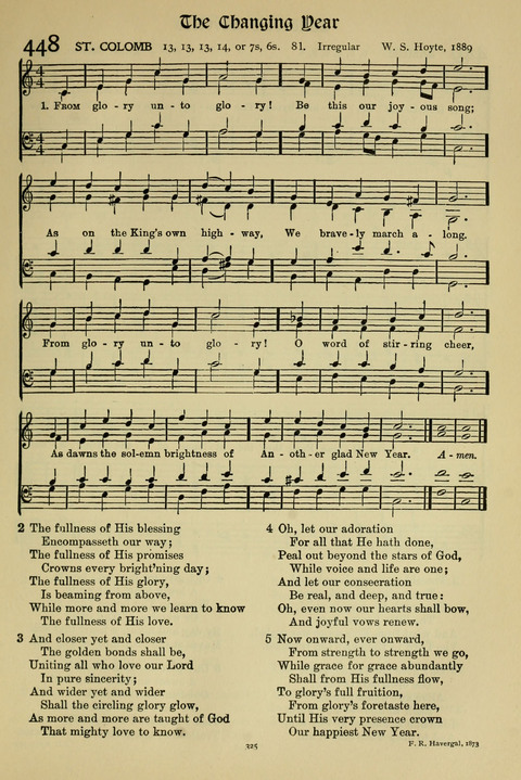 Hymns of Worship and Service: (12th ed.) page 325