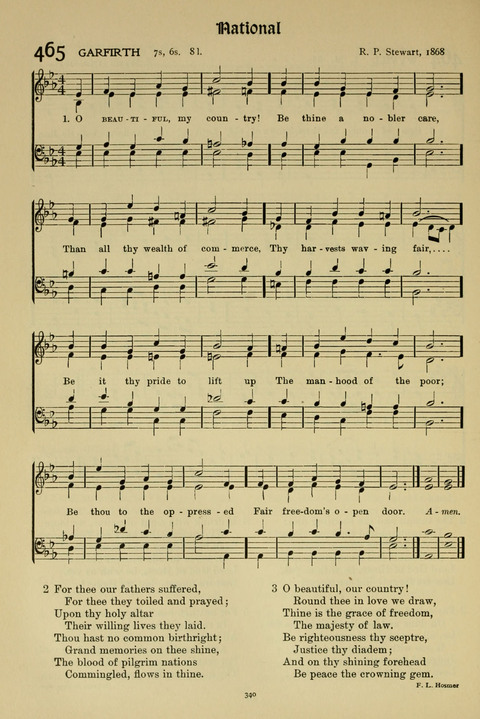 Hymns of Worship and Service: (12th ed.) page 340