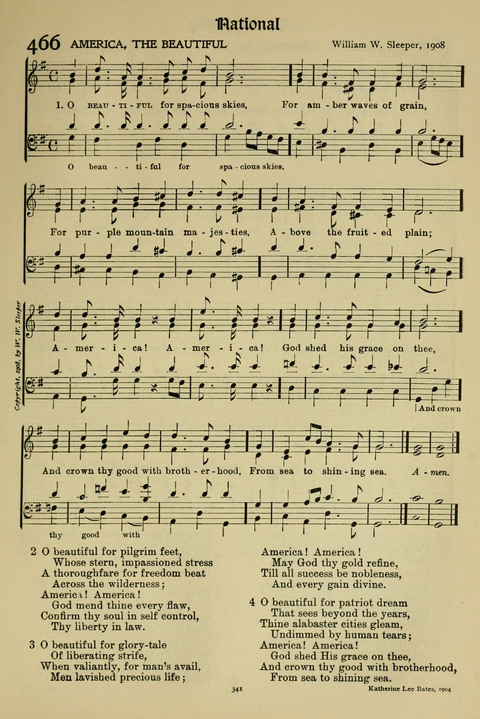 Hymns of Worship and Service: (12th ed.) page 341