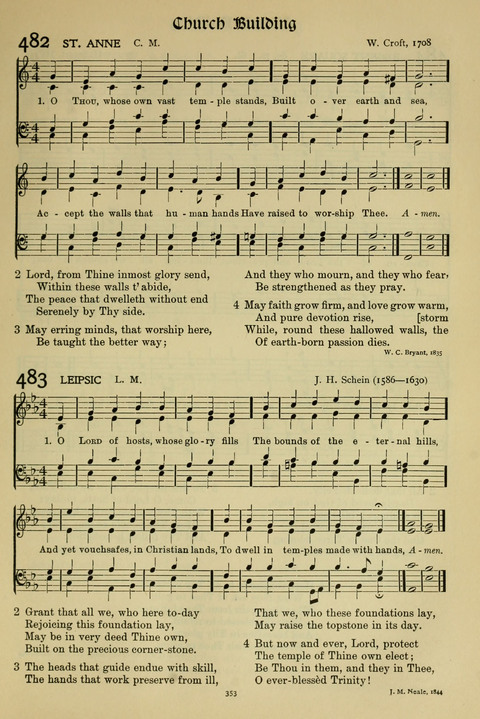 Hymns of Worship and Service: (12th ed.) page 353