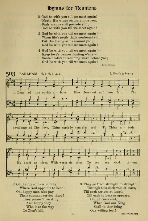 Hymns of Worship and Service: (12th ed.) page 367