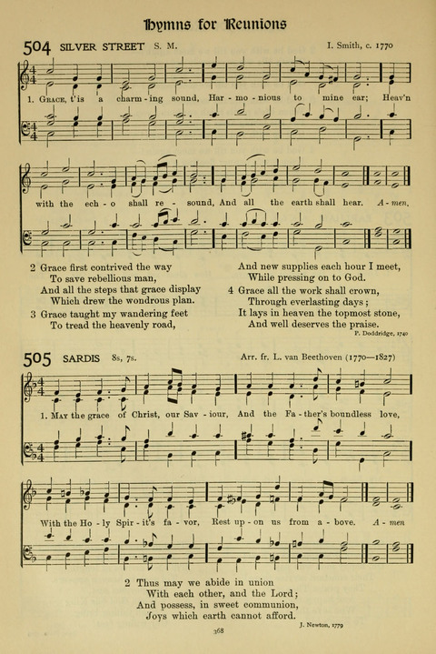 Hymns of Worship and Service: (12th ed.) page 368