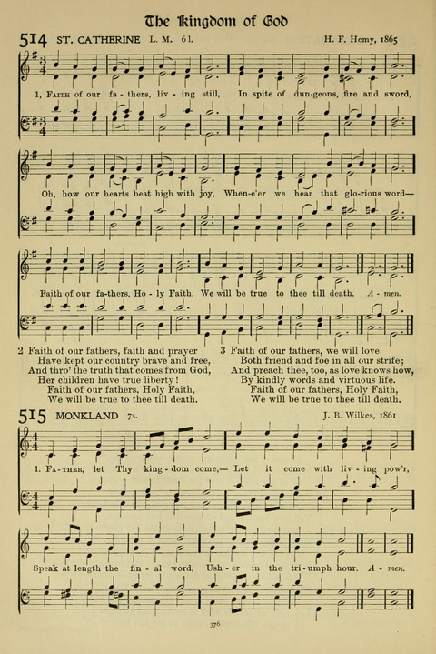 Hymns of Worship and Service: (12th ed.) page 376