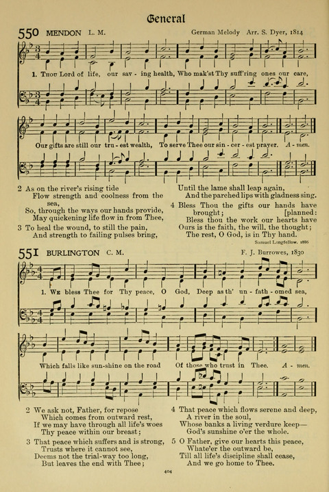 Hymns of Worship and Service: (12th ed.) page 404