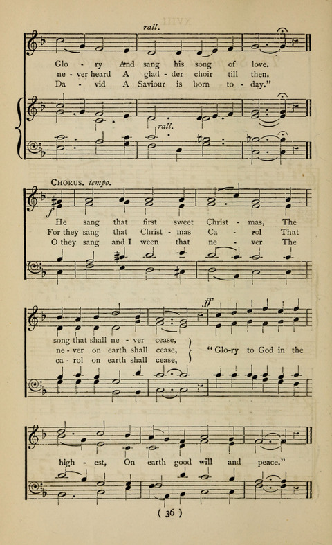 In Excelsis Gloria: Carols from Christmastide page 36