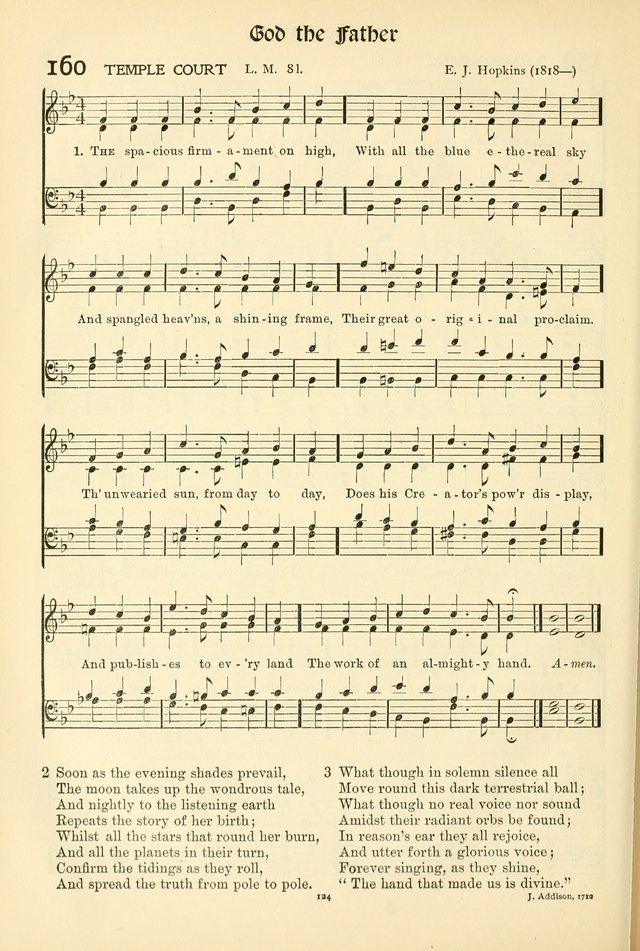 In Excelsis: hymns with tunes for Christian worship page 126