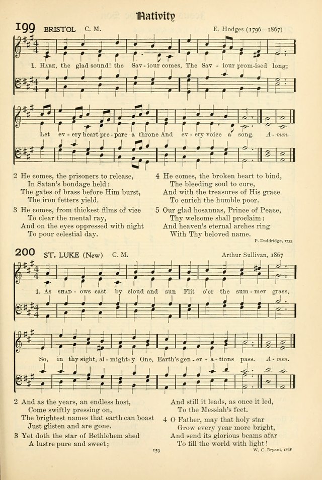 In Excelsis: hymns with tunes for Christian worship page 161