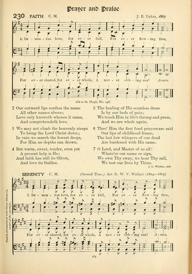 In Excelsis: hymns with tunes for Christian worship page 189