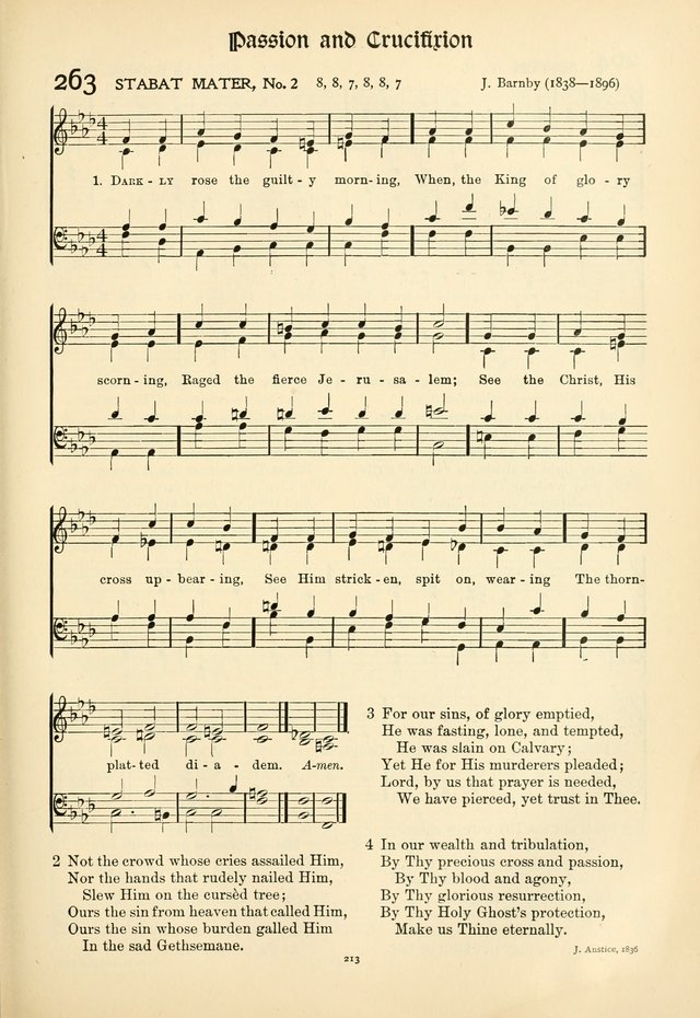 In Excelsis: hymns with tunes for Christian worship page 215