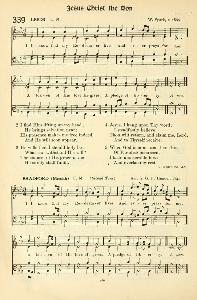 In Excelsis: hymns with tunes for Christian worship page 290