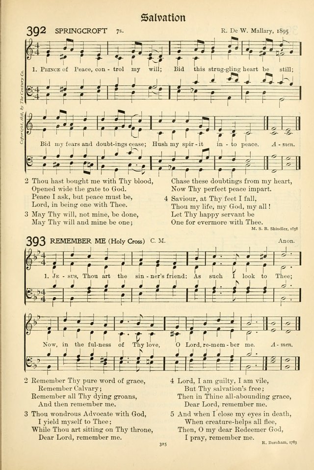 In Excelsis: hymns with tunes for Christian worship page 329