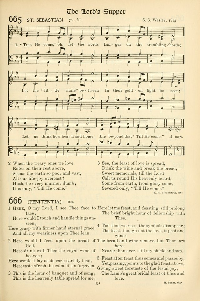 In Excelsis: hymns with tunes for Christian worship page 539