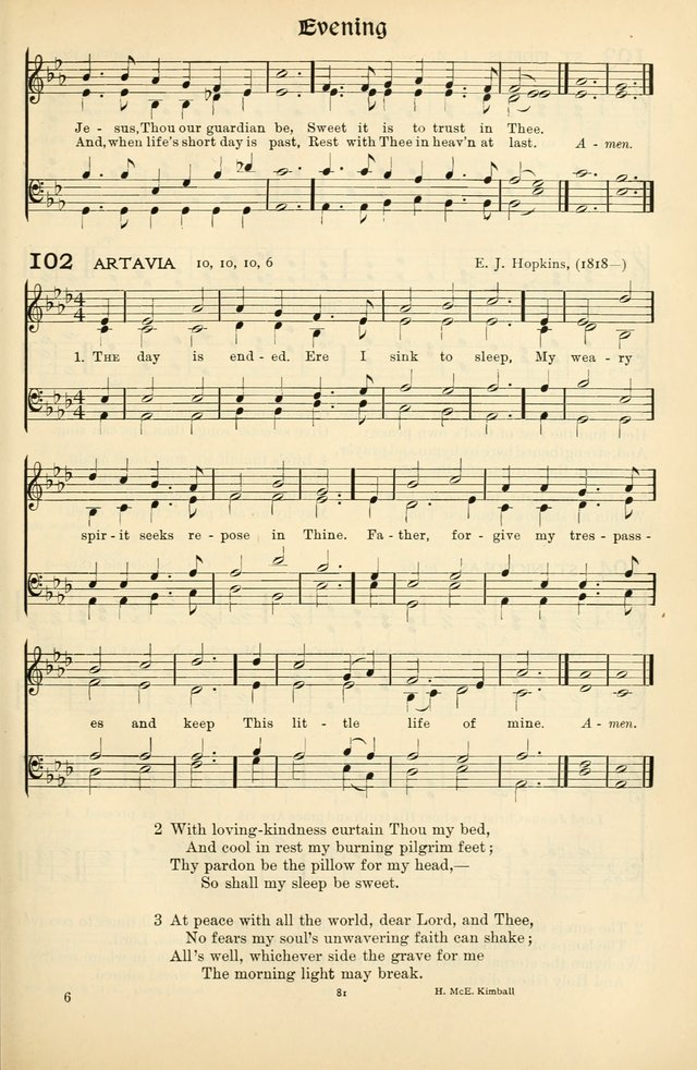 In Excelsis: hymns with tunes for Christian worship page 81