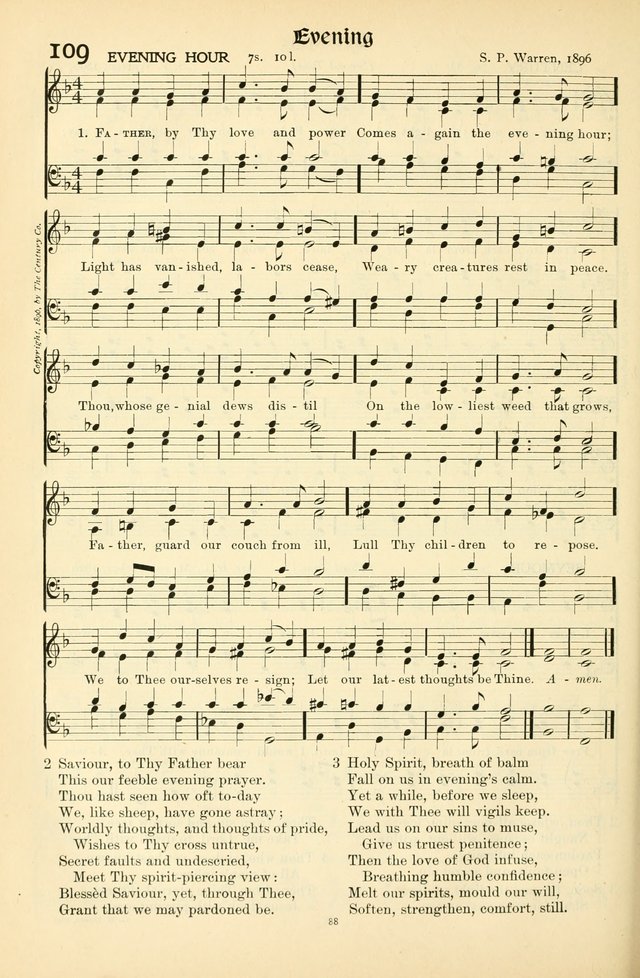 In Excelsis: hymns with tunes for Christian worship page 88