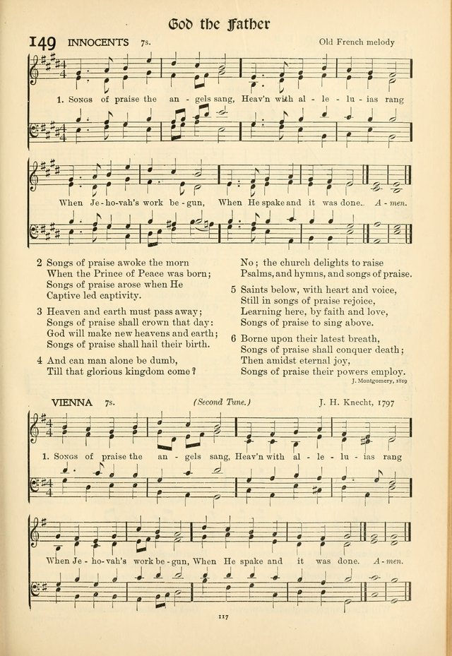 In Excelsis: Hymns with Tunes for Christian Worship. 7th ed. page 119