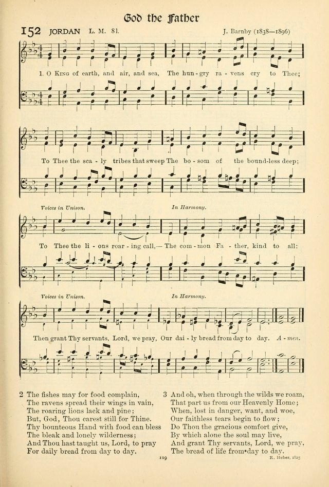 In Excelsis: Hymns with Tunes for Christian Worship. 7th ed. page 121