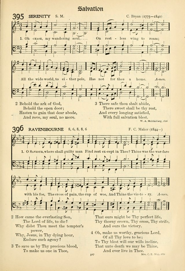 In Excelsis: Hymns with Tunes for Christian Worship. 7th ed. page 331