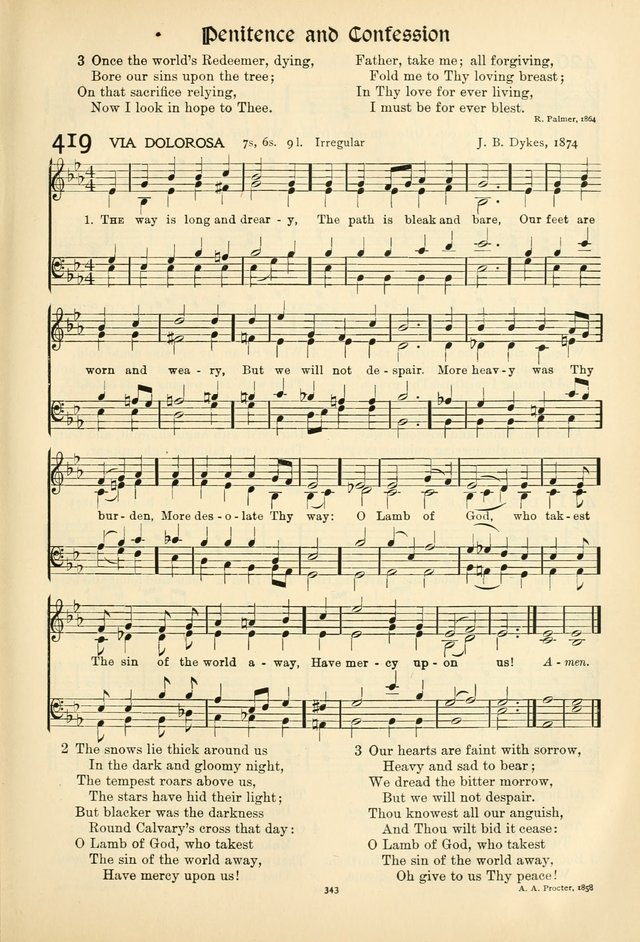 In Excelsis: Hymns with Tunes for Christian Worship. 7th ed. page 349