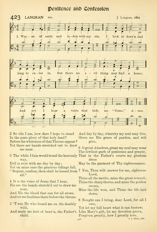 In Excelsis: Hymns with Tunes for Christian Worship. 7th ed. page 352