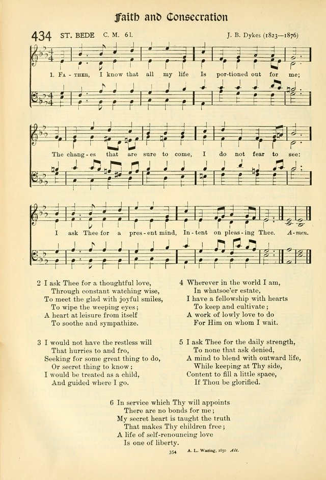 In Excelsis: Hymns with Tunes for Christian Worship. 7th ed. page 360