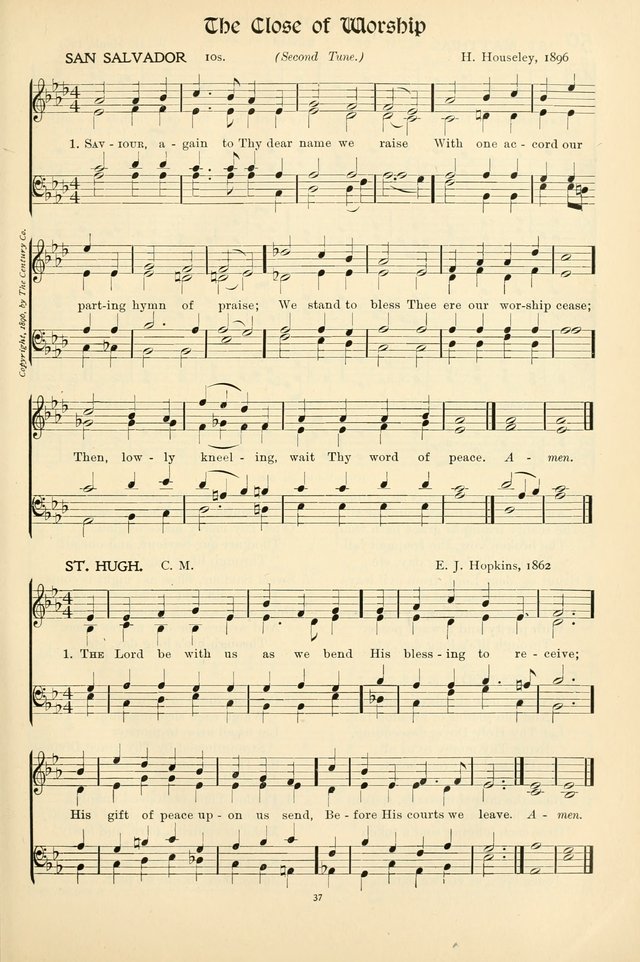 In Excelsis: Hymns with Tunes for Christian Worship. 7th ed. page 37