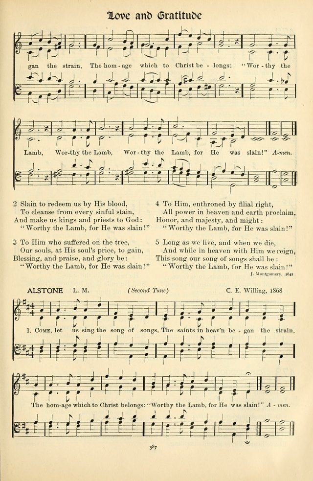 In Excelsis: Hymns with Tunes for Christian Worship. 7th ed. page 393