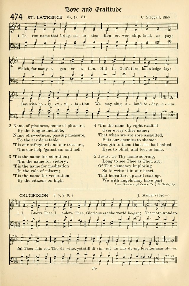 In Excelsis: Hymns with Tunes for Christian Worship. 7th ed. page 395