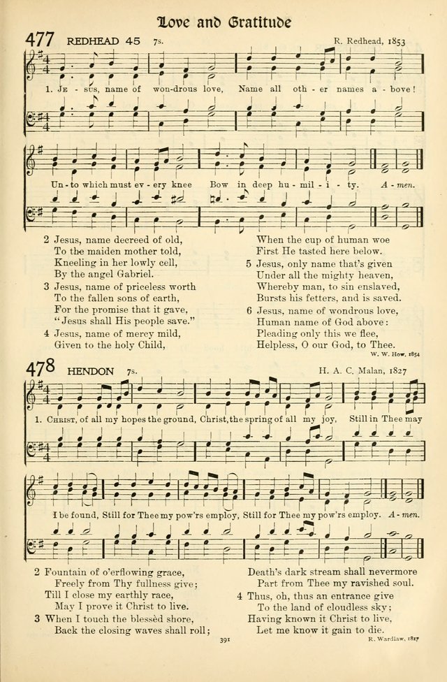 In Excelsis: Hymns with Tunes for Christian Worship. 7th ed. page 397