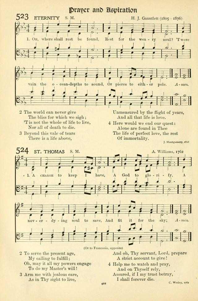 In Excelsis: Hymns with Tunes for Christian Worship. 7th ed. page 428