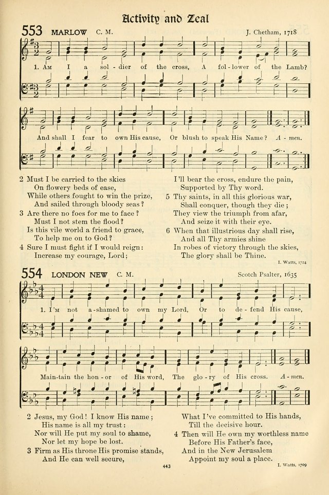 In Excelsis: Hymns with Tunes for Christian Worship. 7th ed. page 449