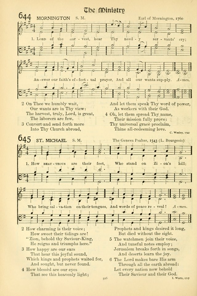 In Excelsis: Hymns with Tunes for Christian Worship. 7th ed. page 524