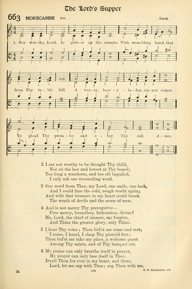 In Excelsis: Hymns with Tunes for Christian Worship. 7th ed. page 537