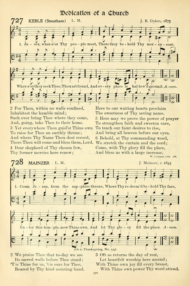 In Excelsis: Hymns with Tunes for Christian Worship. 7th ed. page 580