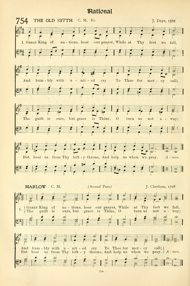 In Excelsis: Hymns with Tunes for Christian Worship. 7th ed. page 602