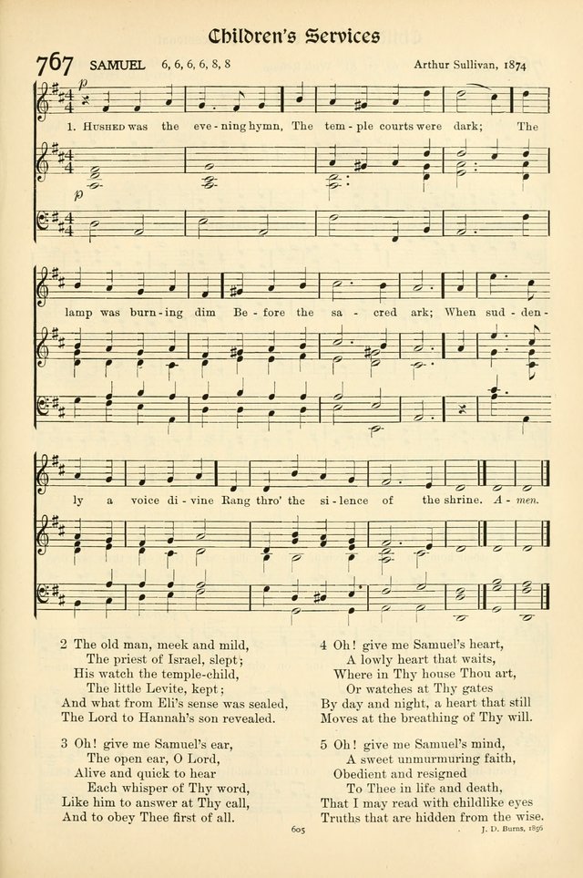 In Excelsis: Hymns with Tunes for Christian Worship. 7th ed. page 613