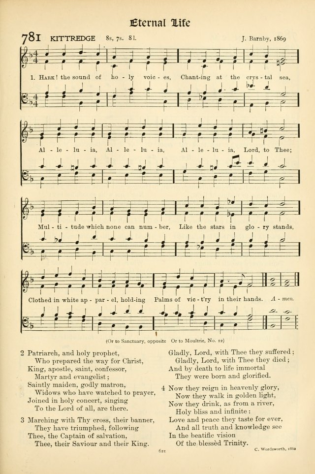 In Excelsis: Hymns with Tunes for Christian Worship. 7th ed. page 631