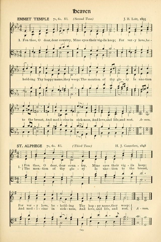 In Excelsis: Hymns with Tunes for Christian Worship. 7th ed. page 639