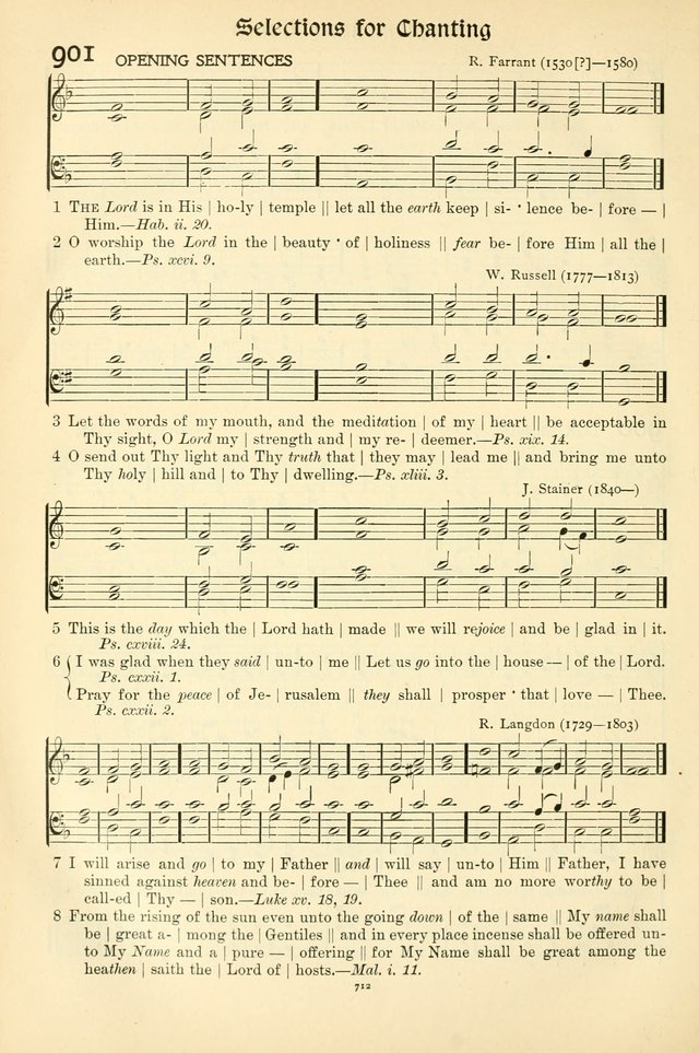 In Excelsis: Hymns with Tunes for Christian Worship. 7th ed. page 722