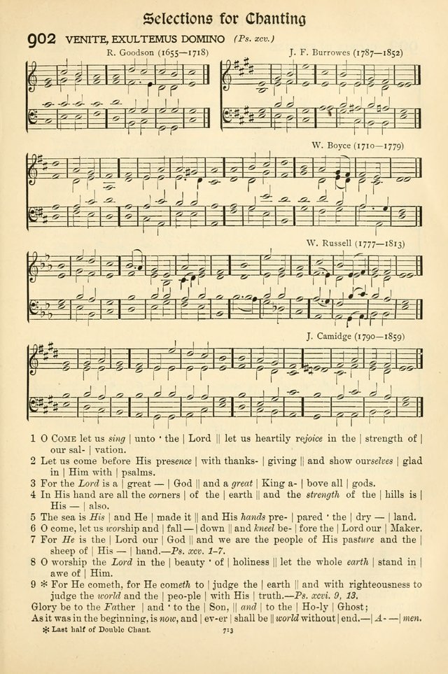 In Excelsis: Hymns with Tunes for Christian Worship. 7th ed. page 723